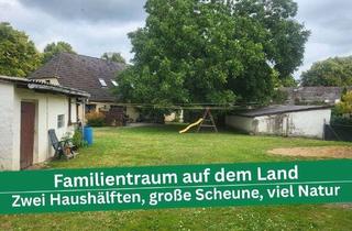 Haus kaufen in Rotdornallee, 19376 Tessenow, Zweifamilienhaus mit Charme und Scheune