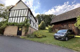 Haus kaufen in 57587 Birken-Honigsessen, Nähe Birken-Honigsessen, Fachwerkhaus mit Scheune in ruhiger Tallage