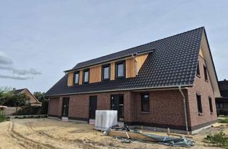 Haus mieten in 27729 Hambergen, Moderne energieeffiziente Doppelhaushälfte mit Gartenanteil