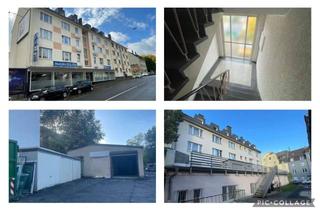 Anlageobjekt in 58135 Haspe, 11-Familienhaus mit Gewerbe, Lagerhalle und 3 Garagen