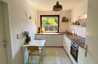 Immobilie mieten in 25524 Itzehoe, 1 Jahr Untermiete helle möblierte Vier-Zimmer Wohnung mit Garten+Terrasse