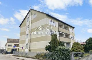 Wohnung kaufen in 86368 Gersthofen, 3-Zimmer-DG-Wohnung mit Einzelgarage in Gersthofen - zentral & ruhige Lage