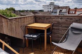Wohnung mieten in Krappmühlstr 12, 68165 Schwetzingerstadt, Vollausgestattete Wohnung mit Dachterrasse zur Untermiete
