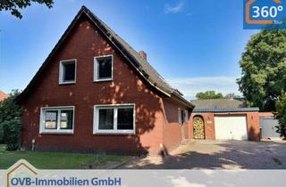 Einfamilienhaus kaufen in 26670 Uplengen, Einfamilienhaus mit Garage und viel Potenzial in Remels!