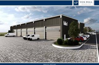 Gewerbeimmobilie kaufen in 91617 Oberdachstetten, Repräsentative Gewerbehallen mit viel Fläche und einigen Highlights!