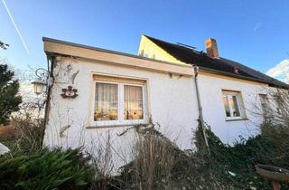 Doppelhaushälfte kaufen in Graseweg, 39387 Oschersleben, provisionsfreie Doppelhaushälfte mit Brunnen, Garten u. Nebengelass