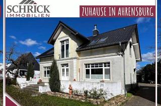 Villa kaufen in 22926 Ahrensburg, Ahrensburg - Energetisch sanierte Rarität: Unter 100 kWh(m²*a) Energiebedarf und wunderbar offene Aufteilung