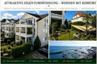 Wohnung kaufen in 18546 Sassnitz, Kurze Wege zur Ostsee - Sonnige Eigentumswohnung mit Garten!