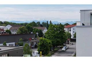 Penthouse kaufen in Kanalstraße 5b, 82362 Weilheim, Exklusives Alleinlage-Penthouse mit zwei Dachterrassen und Alpenblick