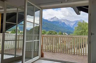 Lofts mieten in 82467 Garmisch-Partenkirchen, 4 Zimmer Dachgeschoss-Loft mit 3 Balkonen zentral in GAP
