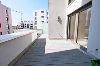 Wohnung mieten in Resi-Huber-Straße 22, 85221 Dachau, Tolle Dachterrasse in West-Ausrichtung. Einmaliger Schnitt. Freiflächenstellplatz.