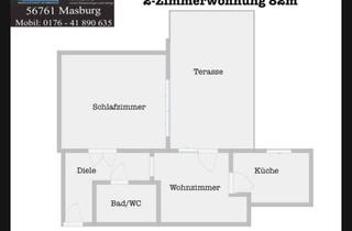 Wohnung mieten in Bahnhofstraße, 56759 Kaisersesch, Gemütliche und großzügige 2-Zimmenwohnung