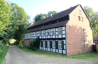 Haus kaufen in 16909 Heiligengrabe, Vierseitenhof - Alleinlage - Alte Wassermühle und ausgebautes Nebengebäude