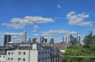 Immobilie mieten in 60327 Gutleutviertel, Skyline-Blick | 375 qm Penthouse-Büro + 120 qm Dachterrasse | Klima | nähe Westhafen & Mainufer