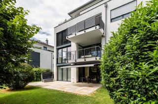 Wohnung kaufen in 83646 Bad Tölz, Moderne 4-Zi-EG-Wohnung, barrierefrei, Lift, Hobbyraum, Garten, Stellplätze