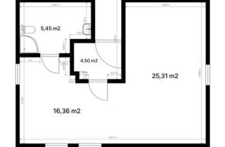Wohnung mieten in Trollingerstraße, 89250 Senden, Lichtdurchflutete 1,5 Zimmer DG-Wohnung. Erstbezug nach Kernsanierung