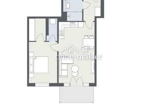 Wohnung mieten in 42719 Solingen, 2-Zimmer-Neubauwohnung im 3. OG mit Balkon & Ankleide