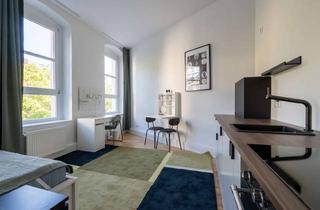 Immobilie mieten in Mühlenstraße 30, 13187 Pankow, Charmante Ein-Zimmer-Wohnung mit Offener Küche und Terrassenzugang in einer großzügigen 4er WG