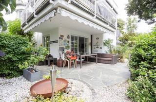 Wohnung kaufen in 60598 Frankfurt am Main, Frankfurt am Main - Drei-Zimmer-Wohnung mit großem Garten und zwei TG-Stellplätzen inklusive am Mumm´schen Park