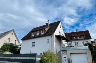 Einfamilienhaus kaufen in 73433 Aalen, Aalen - Ein-Zweifamilienhaus von 1951, Wohnfläche 117 qm, Grund 465 qm