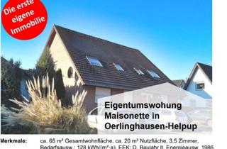 Wohnung kaufen in 33813 Oerlinghausen, Oerlinghausen - Souterrain Wohnung in ruhiger Lage von Oerlinghausen-Helpup