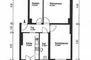 Wohnung kaufen in 10365 Lichtenberg, Provisionsfrei! Vermietete 3-Zimmer-Altbau mit Balkon, sichere Kapitalanlage in Lichtenberg
