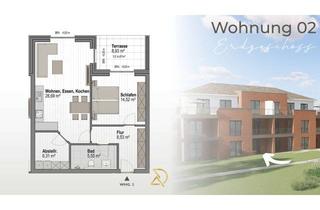 Wohnung kaufen in 49448 Lemförde, Jetzt sichern: 2-Zimmer Neubau mit Terrasse & KfW-40-Förderung in Lemförde!