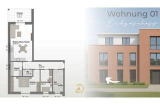 Wohnung kaufen in 49448 Lemförde, Moderne Eigentumswohnung mit Terrasse – klimafreundlich & förderfähig