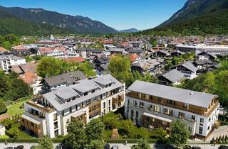Penthouse kaufen in Partnachstr. 50, 82467 Garmisch-Partenkirchen, Einheit 35 – Penthouse-Charakter mit Bergblick – Alleinlage im DG mit Aufzug direkt in die Wohnung