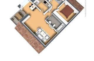 Wohnung mieten in Brunnenstr. 204, 41069 Dahl, 2-Zimmer Wohnung mit Dachterrasse in MG-Dahl