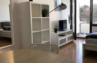 Wohnung mieten in 76297 Stutensee, Charmantes möbliertes 1-Zimmer-Apartment mit Balkon – ideal für Singles oder Pendler