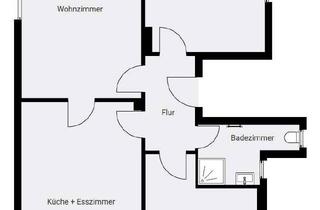 Wohnung mieten in Garbenteicher Straße, 35423 Lich, Erstbezug! Kernsanierte Altbauwohnung mit 3m hohen Decken und Blick ins Grün im Herzen von Lich!