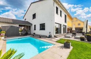 Einfamilienhaus kaufen in 93105 Tegernheim, Design trifft Komfort: modernes Einfamilienhaus mit Pool und Wohlfühlgarten