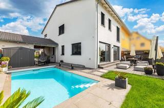 Einfamilienhaus kaufen in 93105 Tegernheim, Design trifft Komfort: modernes Einfamilienhaus mit Pool und Wohlfühlgarten