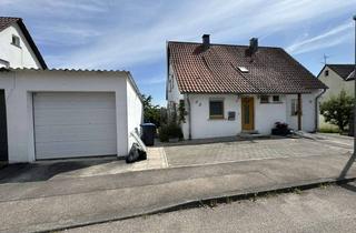 Haus mieten in Rechbergstraße 22, 73061 Ebersbach, Günstige 3-Raum-Doppelhaushälfte mit schönem Garten
