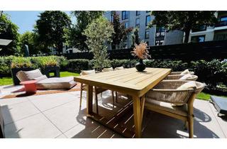 Wohnung kaufen in 45131 Rüttenscheid, Exklusive teilmöblierte Erdgeschosswohnung mit Garten im Herzen von Essen Rüttenscheid