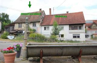 Haus kaufen in 78176 Blumberg, Zwei Häuser, zwei Flurstücke – Substanz mit Perspektive im Ortskern von Riedöschingen - Bestandsimmo