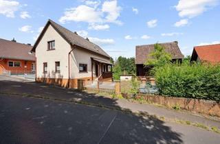 Einfamilienhaus kaufen in 63667 Nidda, Einfamilienhaus mit kleiner Scheune und großem Garten