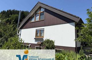 Einfamilienhaus kaufen in 72275 Alpirsbach, Im Grünen wohnen in Alpirsbach-Rötenbach - charmantes Einfamilienhaus mit Gartenidylle und Weitblick