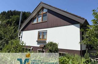 Einfamilienhaus kaufen in 72275 Alpirsbach, Im Grünen wohnen in Alpirsbach-Rötenbach - charmantes Einfamilienhaus mit Gartenidylle und Weitblick