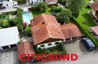 Einfamilienhaus kaufen in 83104 Tuntenhausen, Beyharting/Landkreis Rosenheim - Großzügiges Anwesen im Landhausstil mit Sonnengarten & Swimmingpool