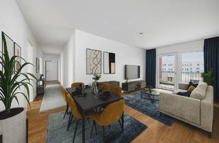 Wohnung mieten in 30539 Hannover, 3 Zimmer, 2 Außenflächen, 1 AMALIE – diese Wohnung spielt in einer anderen Liga.
