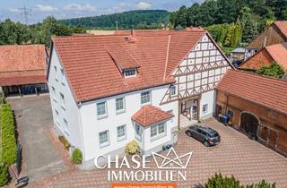 Immobilie kaufen in 31789 Hameln, Historischer Resthof mit zwei Wohneinheiten, Scheune & Stallungen inmitten von Hameln, Afferde!