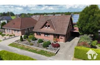 Haus kaufen in 49740 Haselünne, Wohnen in Seenähe: Zweifamilienhaus mit vermieteter Einheit auf Erbpachtgrundstück