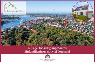 Einfamilienhaus kaufen in 23570 Travemünde, Travemünde - A-Lage: Einseitig angebautes Einfamilienhaus mit viel Potenzial
