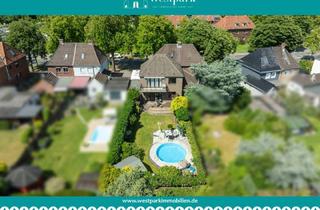 Doppelhaushälfte kaufen in 47228 Duisburg, Duisburg - Stilvolle Doppelhaushälfte mit Einliegerwohnung, Pool & sonnigem Garten