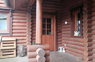 Einfamilienhaus kaufen in 24817 Tetenhusen, Tetenhusen - Blockbohlenhaus in Hohn