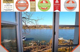 Wohnung kaufen in 53639 Königswinter, Königswinter - Top Lage - Direkter Rheinblick: Zwei Zimmer mit Balkon, Stellplatz und Garage. Sofort beziehbar!