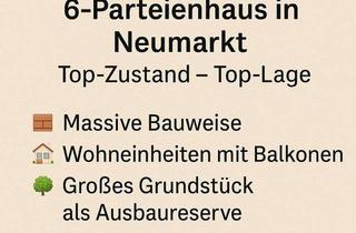 Mehrfamilienhaus kaufen in 92318 Neumarkt, Neumarkt in der Oberpfalz - Renditeobjekt Neumarkt