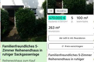 Einfamilienhaus kaufen in 71111 Waldenbuch, Waldenbuch - Privat Verkauf EinfamilienhausREH in 71111 Waldenbuch